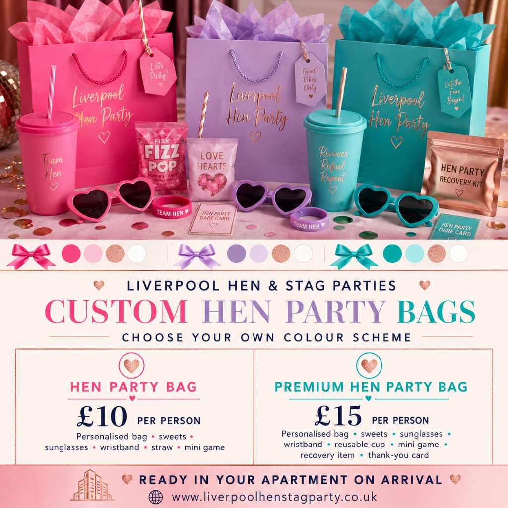 Custom Hen Party Bags
