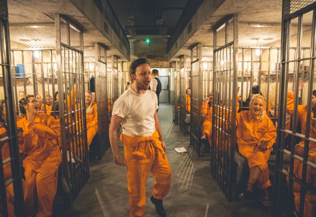 Immersive Alcotraz Liverpool Hen and Stag Prison Experience
