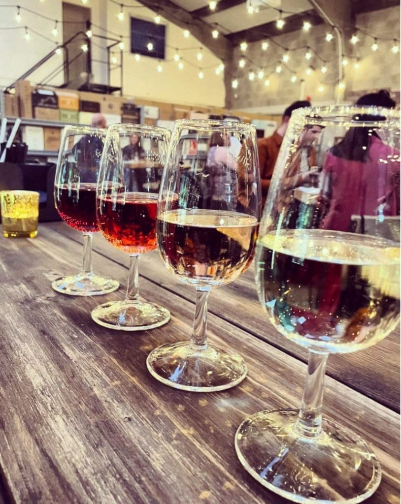Wine tasting